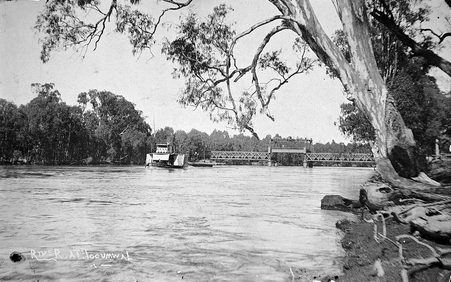 Negative Murray River, New South Wales, circa 1900