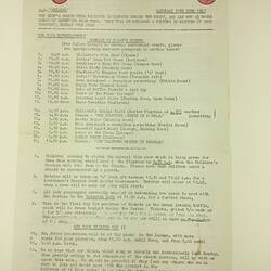 HT 54807, Newsletter -'Good Morning', SS Arcadia, 10 Jun 1967 (MIGRATION), Document, Registered