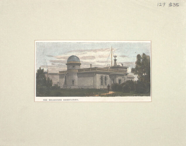 Mounted Print - Melbourne Observatory