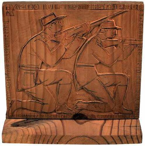 "Wood Relief Carving"