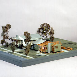 Architectural Model - Operation Snail Houses, circa 1949