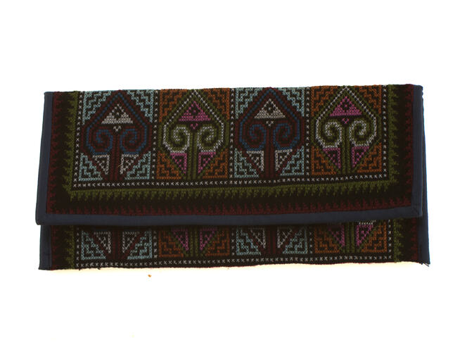 Wallet - Embroidered, Hmong