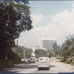 Digital Image - Hotel Merlin Streetscape, Kuala Lumpur, Malaysia, 1978