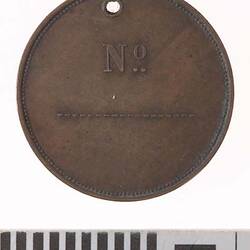 Medal - Melbourne Wharf Labourers' Union, Australia, 1885