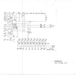 Logical Diagram - CSIRAC Computer, 'Interpreter', Ske5182, 22 May 1953