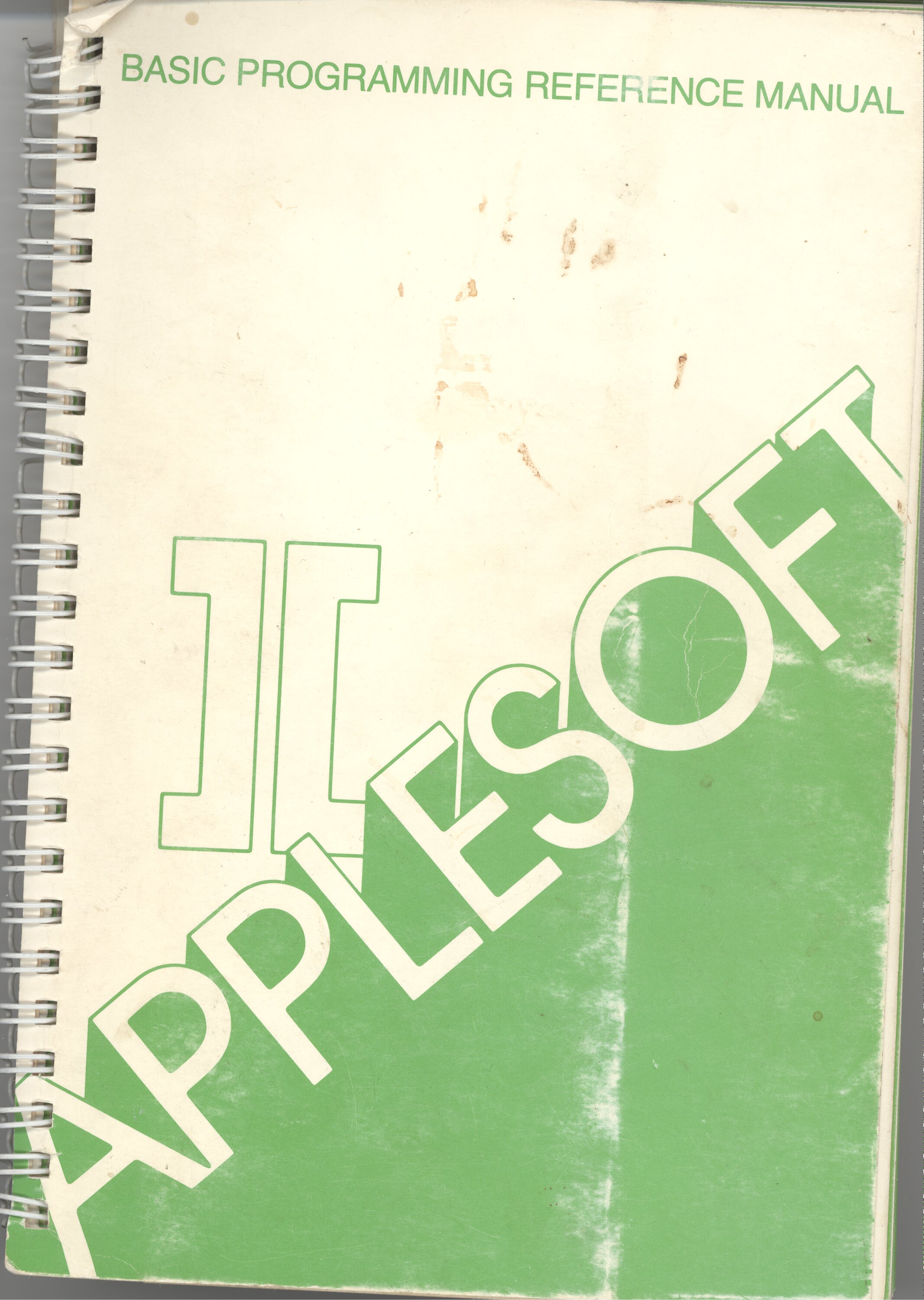 Applesoft II BASIC Programming Reference Manual – Apple