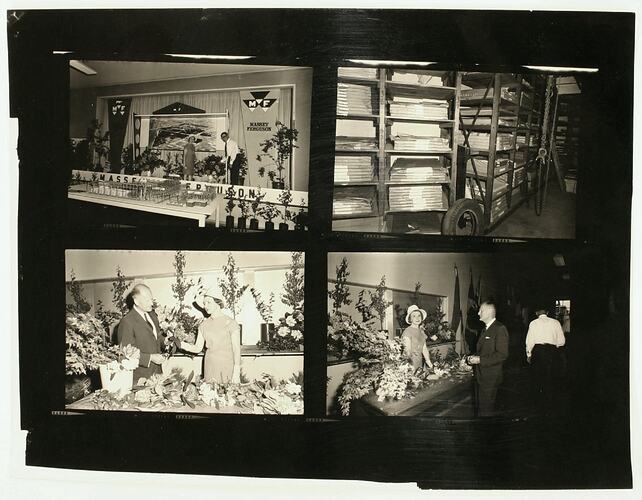 Photograph - Proof Sheet of Preparations for the Official Opening of the Sunshine Foundry Attended by Premier Bolte, 16 Nov 1967