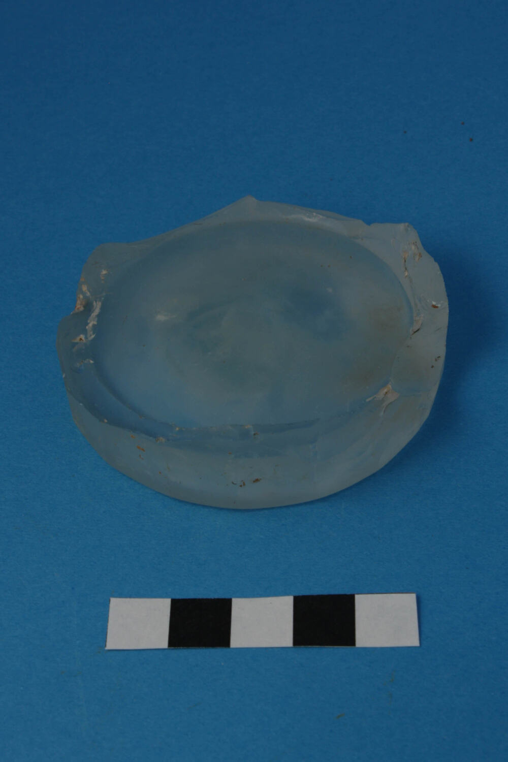 Tumbler Glass Glass, Colourless, Moulded, Panelled (Fragment)