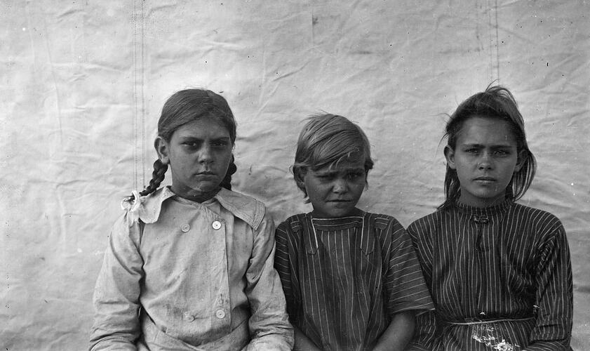 Potrait of three children