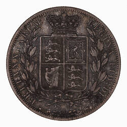 Coin - Halfcrown, Queen Victoria, Great Britain, 1881