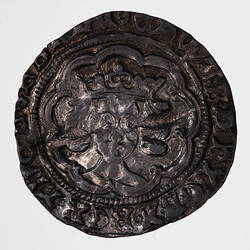 Coin - Groat, Edward IV, England, 1472-1473 (Obverse)