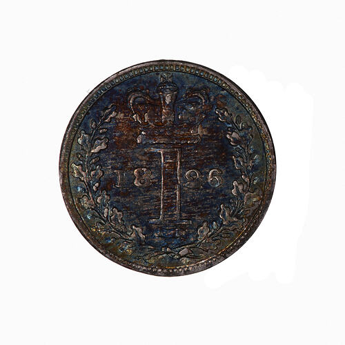 Coin - Penny, George IV, Great Britain, 1826 (Reverse)