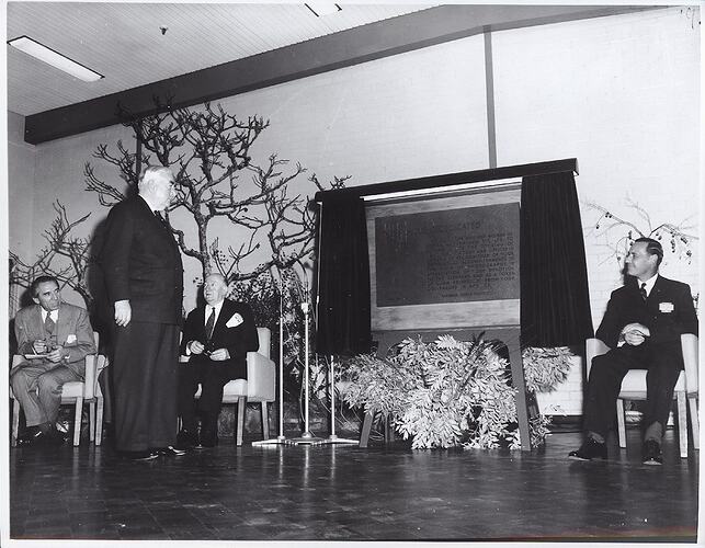 Photograph - Kodak Australasia Pty Ltd, Official Opening of Kodak Factory in Coburg, 1961