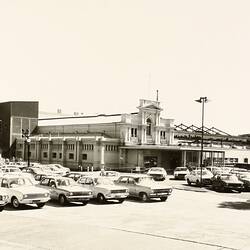 Photograph - Royale Ballroom from Nicholson Street, Exhibition Building, Melbourne, 1979