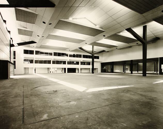 Photograph - Construction of Centennial Hall from North East, Exhibition Building, Melbourne, 1980