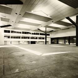Photograph - Construction of Centennial Hall from North East, Exhibition Building, Melbourne, 1980
