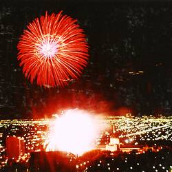 Photograph - International Centenary Celebrations, Mardi-Gras and Fireworks Display, September 1980