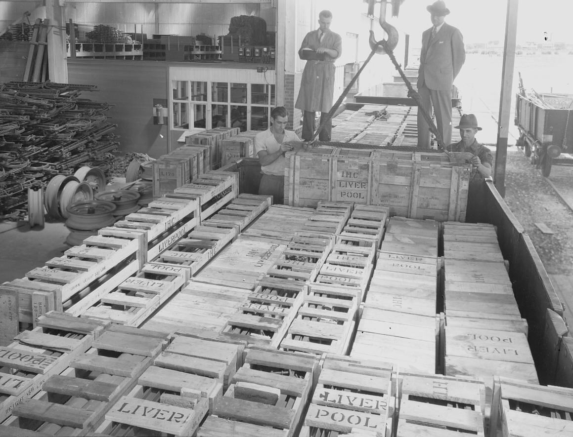 Negative International Harvester, Shipment to Liverpool, GL125