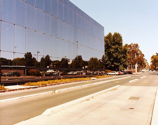 Photograph - Looking West From Former Easter Annexe Site, Exhibition Building, Melbourne, 1982