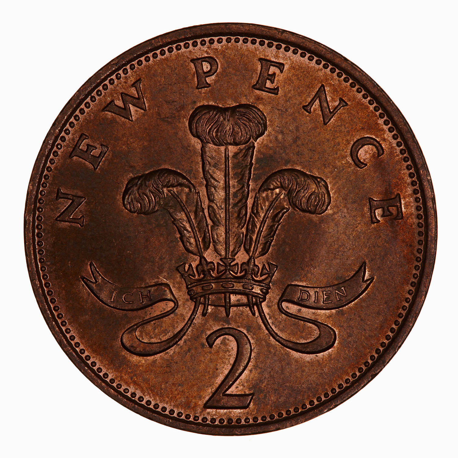 Coin - 2 New Pence, Elizabeth II, Great Britain, 1981
