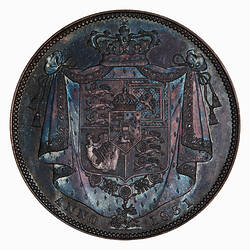 Proof Coin - Halfcrown, William IV, Great Britain, 1831 (Reverse)