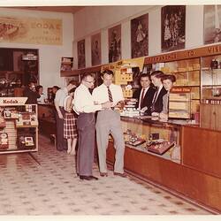 Photograph - Kodak, Shop Interior, Collins Street, Melbourne
