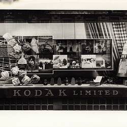 Photograph - Kodak, Shopfront Display, 'How Kodak Products Help the Export Drive'