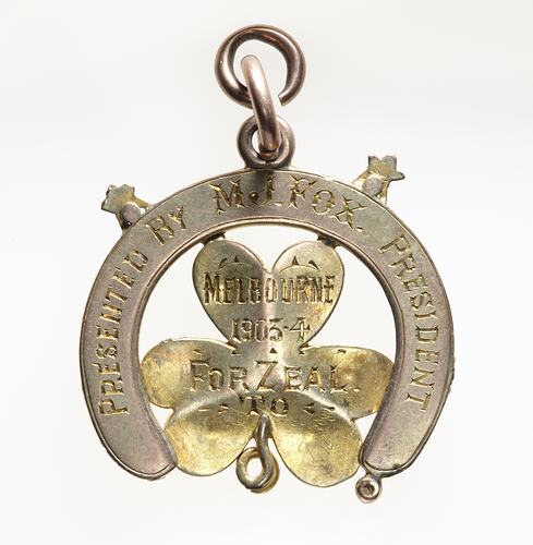 Badge - Celtic Club, Victoria, Australia, 1903-1904