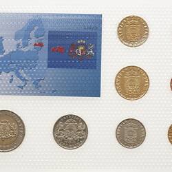 Coin Set - 'The Last Coins', Latvia, 2004