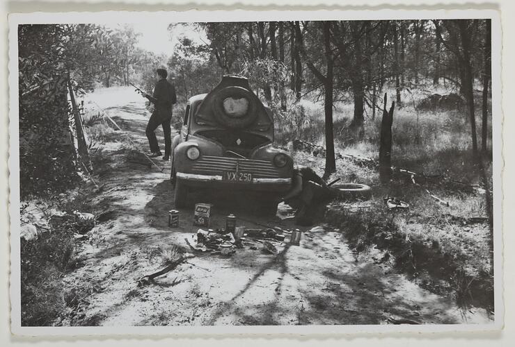 Repairing the Car, Queensland, Dec 1959