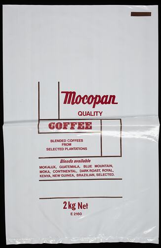Bag - Mocopan Food Processing Co, Coffee, 2kg, 1950s-1970s