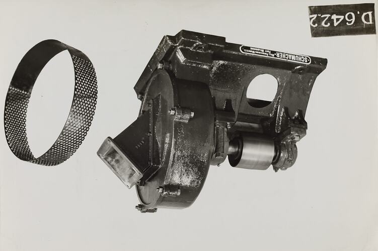 Photograph - Schumacher Mill Furnishing Works, 'No. 2 Special Swing Hammer Hercules Grinding Mill', Port Melbourne, Victoria, 1938