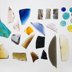 Glass Pieces - Various, circa 1996