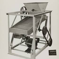 Photograph - Schumacher Mill Furnishing Works, 'Vibratoy Sifter', Port Melbourne, Victoria, circa 1940s