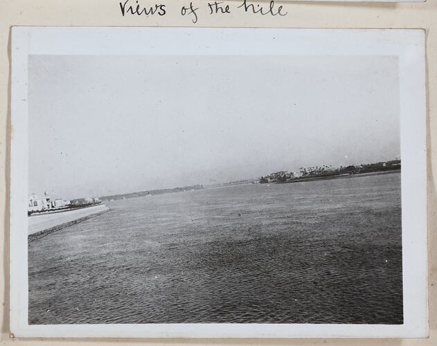 More Views of the Nile, Egypt, Captain Edward Albert McKenna, World War I, 1914-1915
