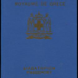 Passport - Greek, Fani Nitsou, 1964