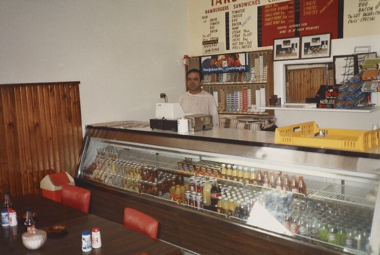 Chris's Cafe, Newmarket, Aug 1985