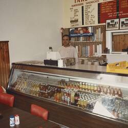 Digital Photograph - Chris's Cafe, Newmarket, Aug 1985