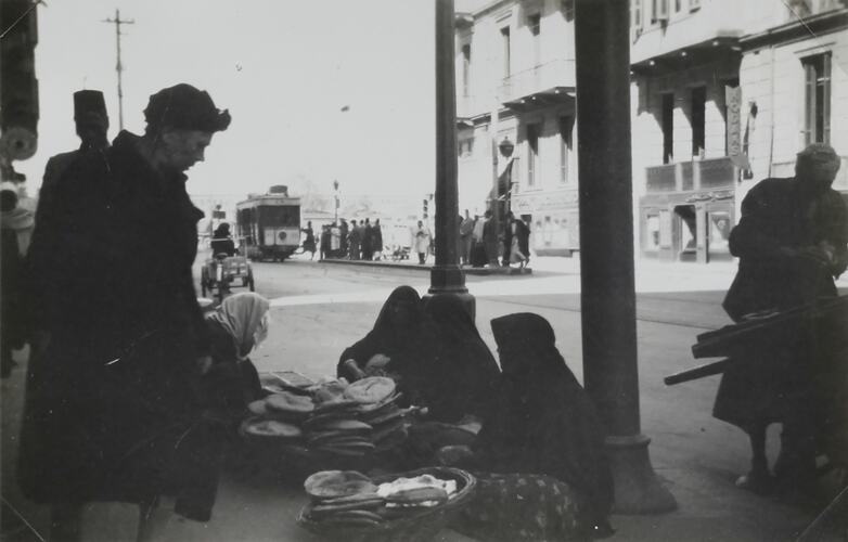 Photograph - Women Selling Bread, Cairo, Egypt, World War II, 1939-1943