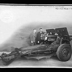 Australian Army Ordnance QF 25-pounder Short In WWII Full Printed