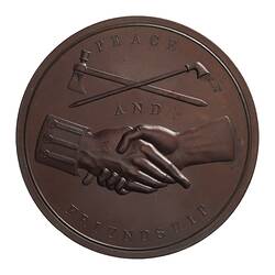 Medal - Indian Peace Medal, President Martin Van Buren, United States of America, 1837