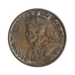 Coin - 20 Cents, Straits Settlements, 1916