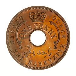Proof Coin - 1 Penny, Nigeria, 1959