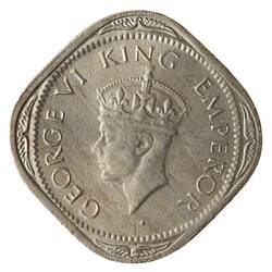 Coin - 1/2 Anna, India, 1947