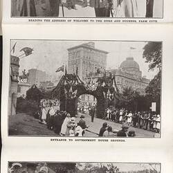 Postcard - Pictorial Souvenir of the Visit of Their Royal Highnesses the Duke & Duchess of York, Sydney, May 1901