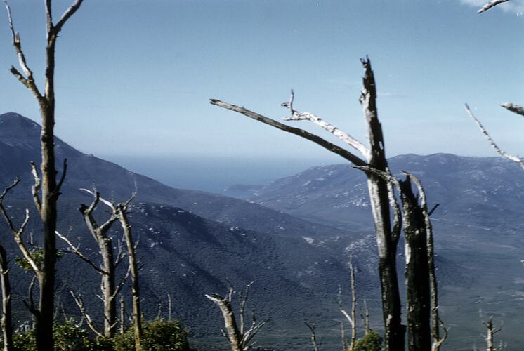 Waterloo Bay from Mt. Oberon, Wilsons Promontory, Victoria, 31 May 1958