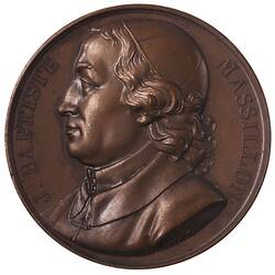 Medal - Jean Baptiste Massillon, France, 1819