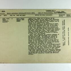 Off-white paper with printed text.