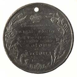 Australia, Separation Medal, Obverse