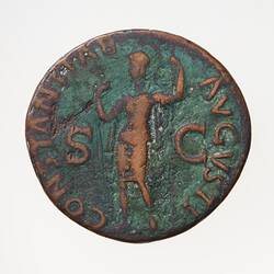 Coin - As, Emperor Claudius, Ancient Roman Empire, 41-50 AD
